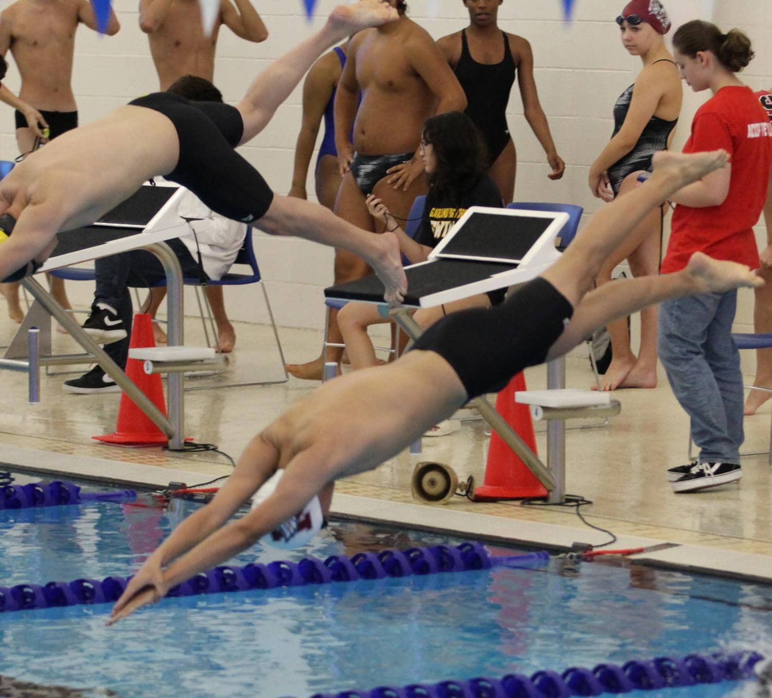 RHS competes for State Swim & Dive